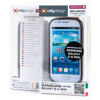 Celly GELSKIN280BK mobile phone case Cover Black – image 4