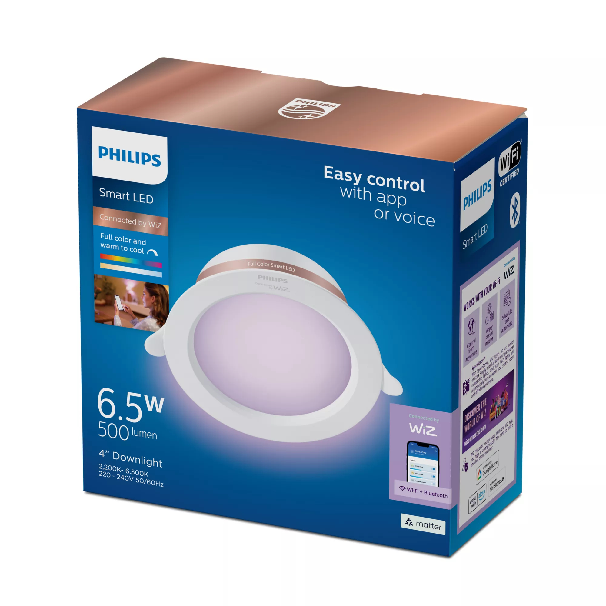Philips by Signify Philips 8719514441989 smart lighting Smart lighting spot Wi-Fi/Bluetooth – image 4