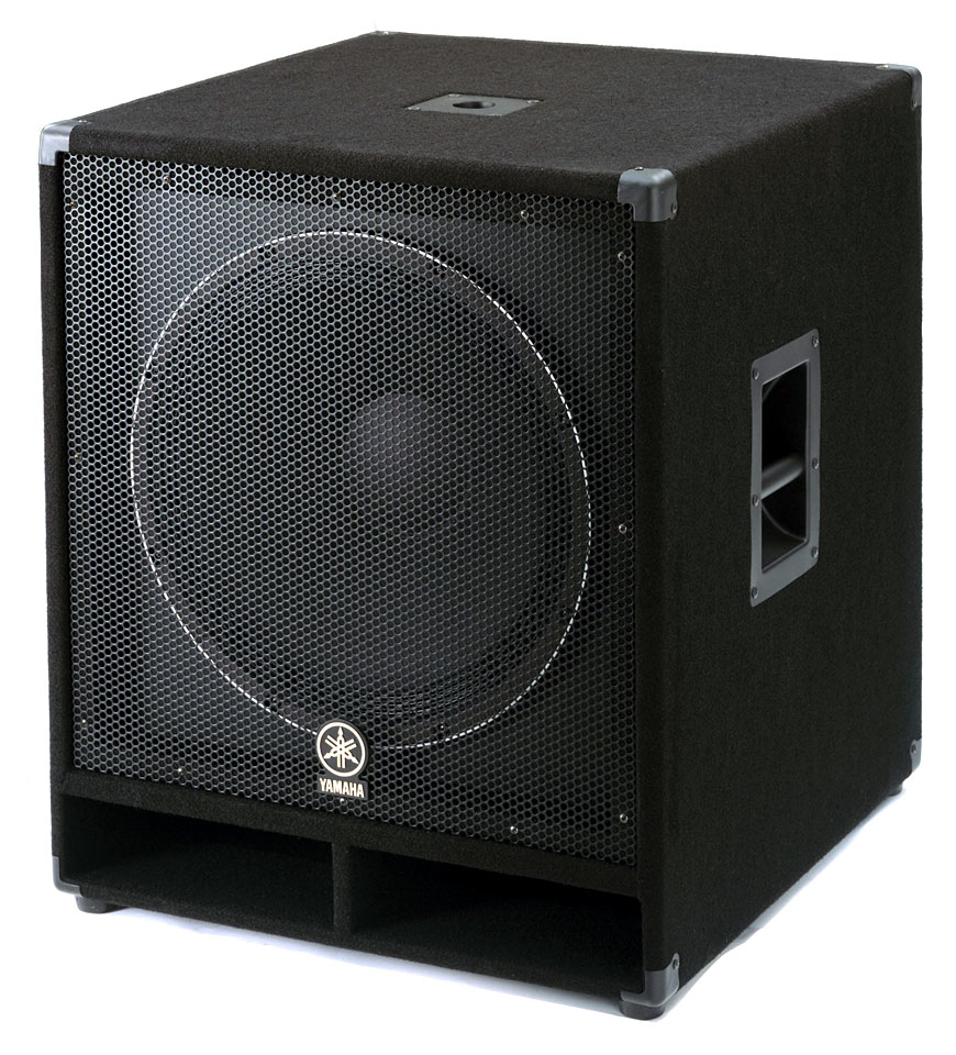 Yamaha SW118V subwoofer Black Passive subwoofer