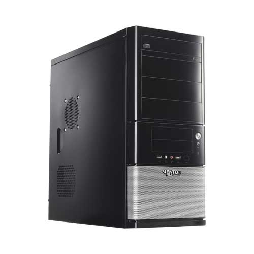 ASUS TA-861 computer case Midi Tower Black, Silver