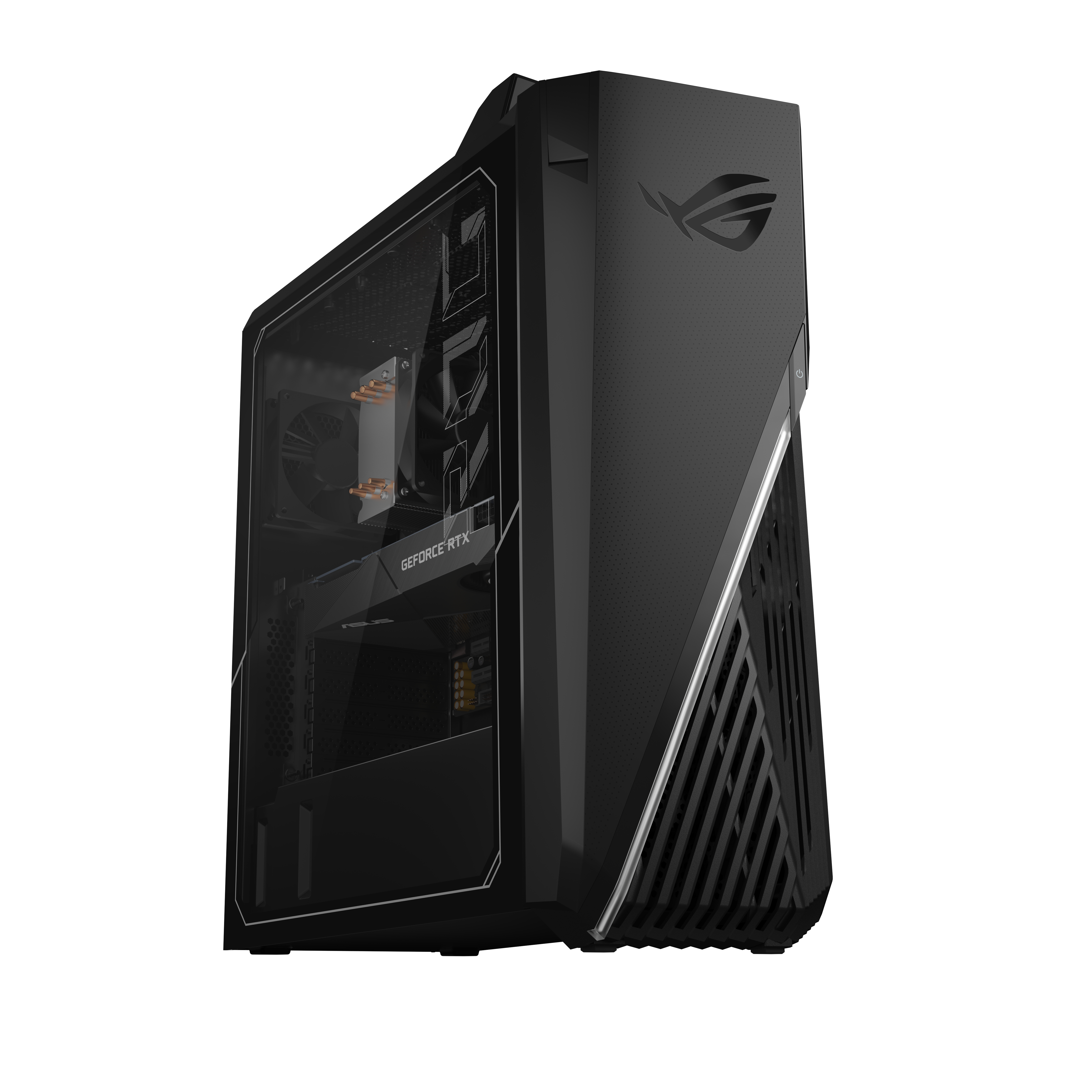 ASUS ROG Strix GT15 G15CK-NL066T Intel® Core™ i7 i7-10700 16 GB DDR4-SDRAM 512 GB SSD NVIDIA® GeForce® GTX 1650 Windows 10 Home Midi Tower PC Black image 1