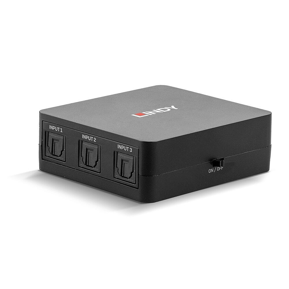 Lindy 3 Port TosLink (Optical) Digital Audio Switch – image 2