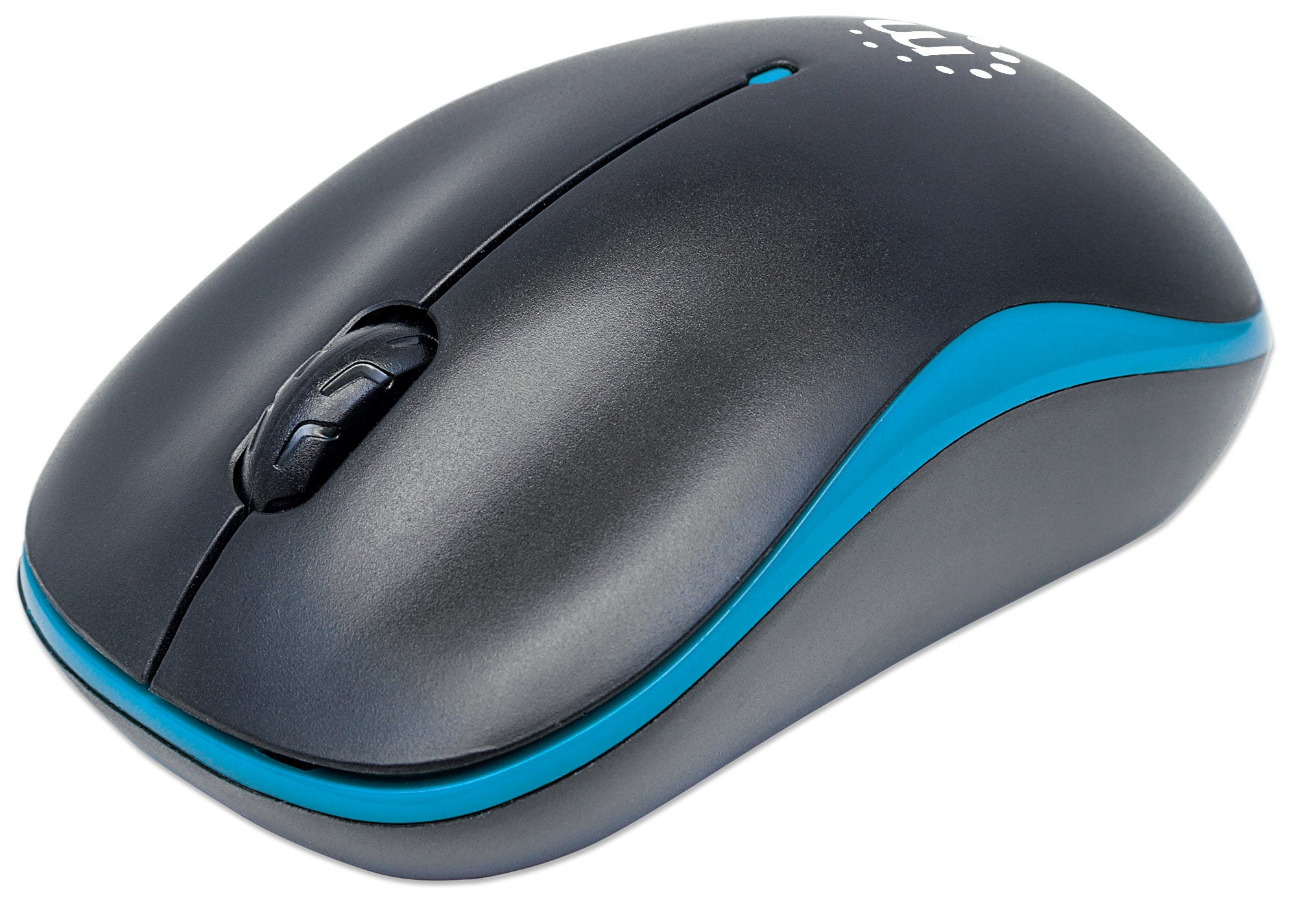 Manhattan Success Wireless Mouse, Black/Blue, 1000dpi