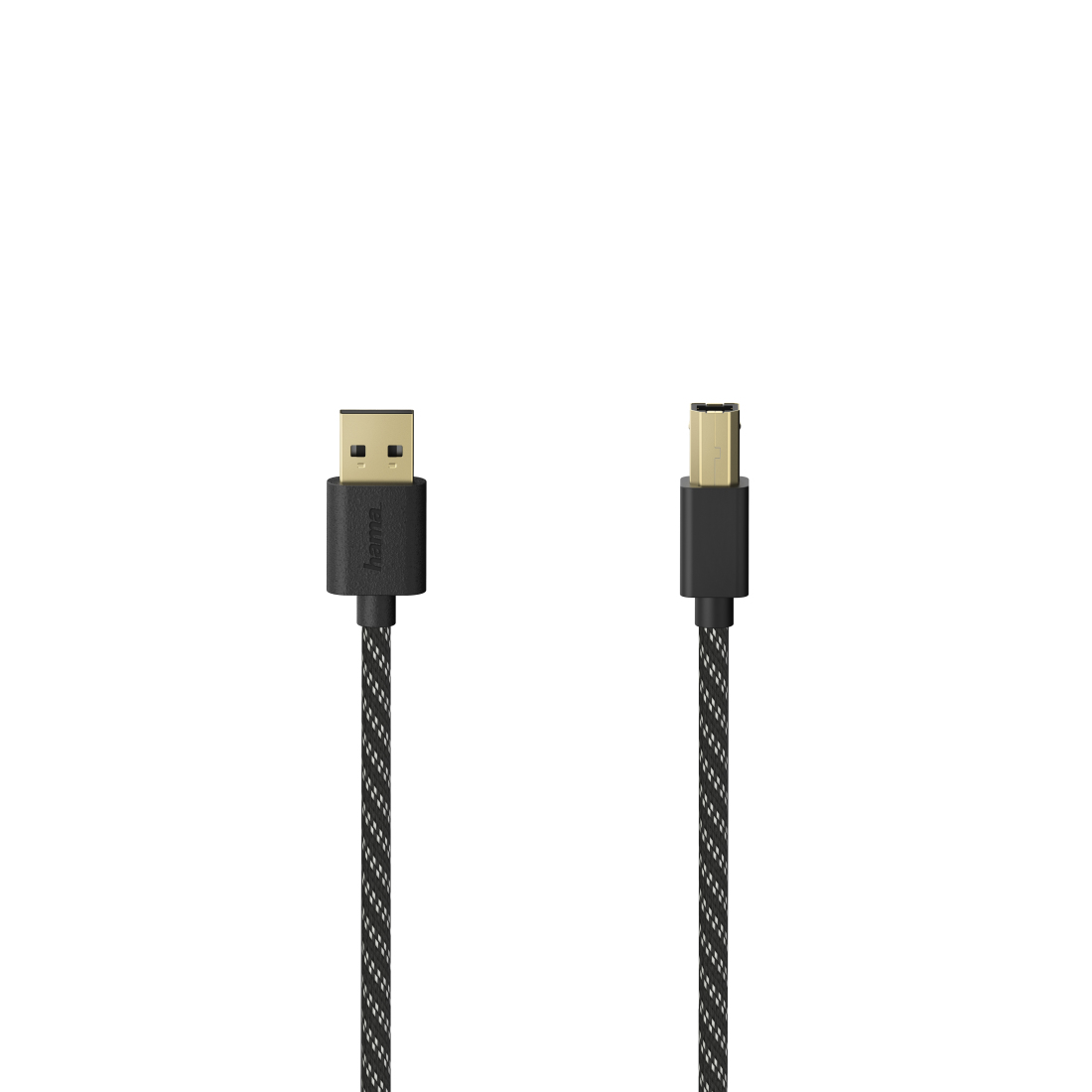 Hama 00201001 cavo USB USB 2.0 15 m USB A USB B Nero Argento