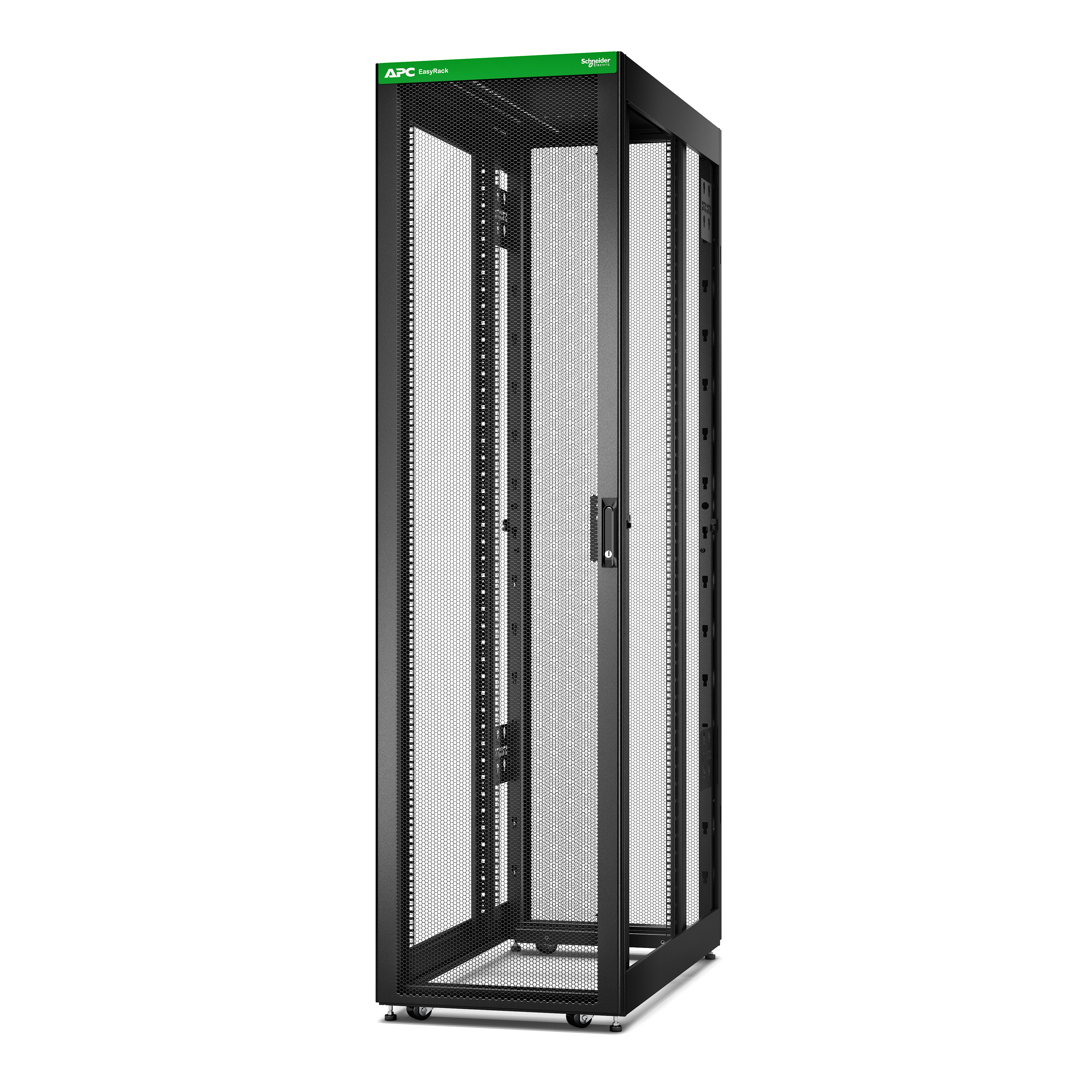 APC Easy Rack - Rack cabinet - black - 48U