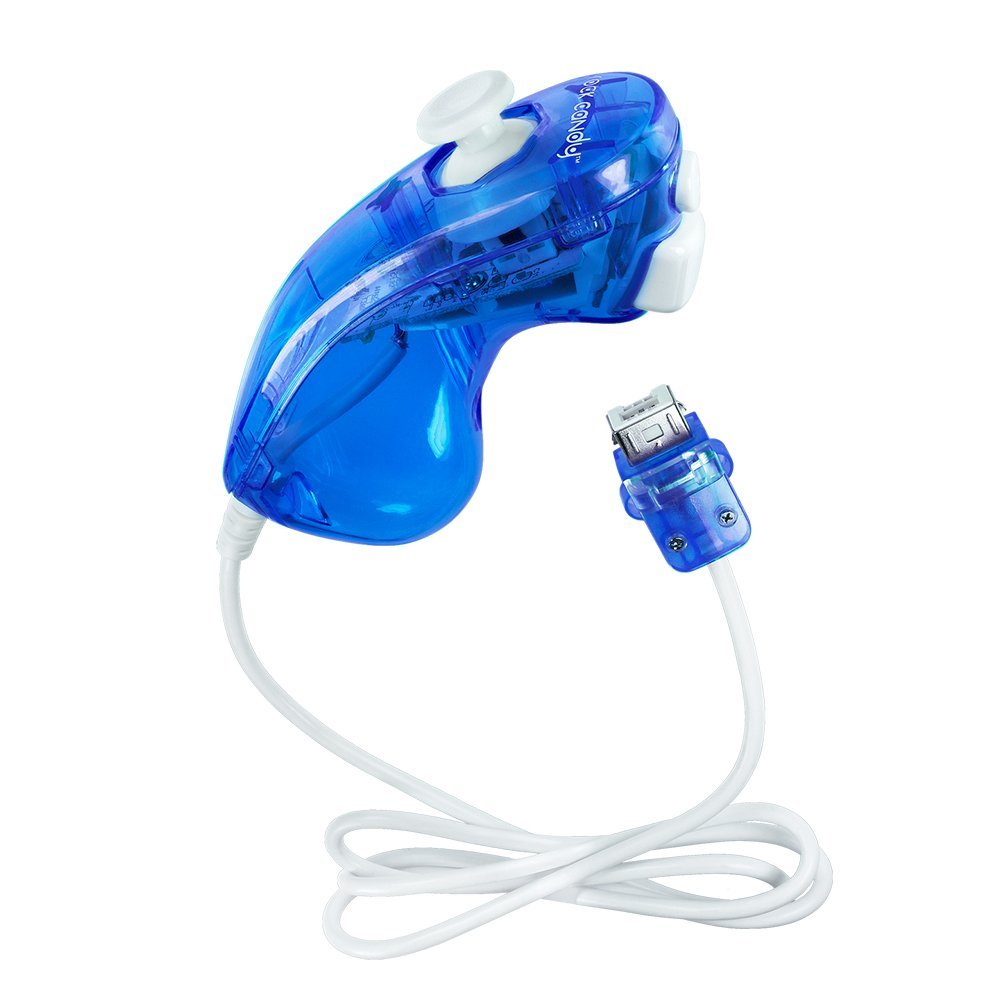 PDP PL8580 Gaming Controller Blue Joystick Analogue Nintendo Wii U, Wii