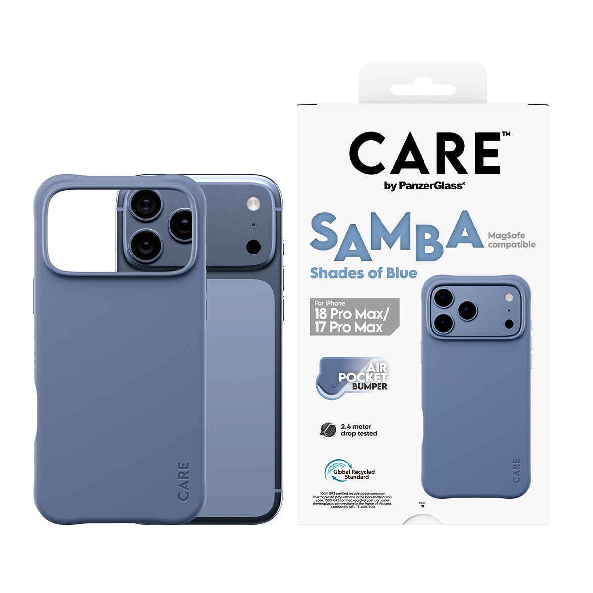 PanzerGlass CARE™ by PanzerGlass® Samba Case Shades of Blue w. MagSafe iPhone 18 Pro Max | 17 Pro Max – image 2