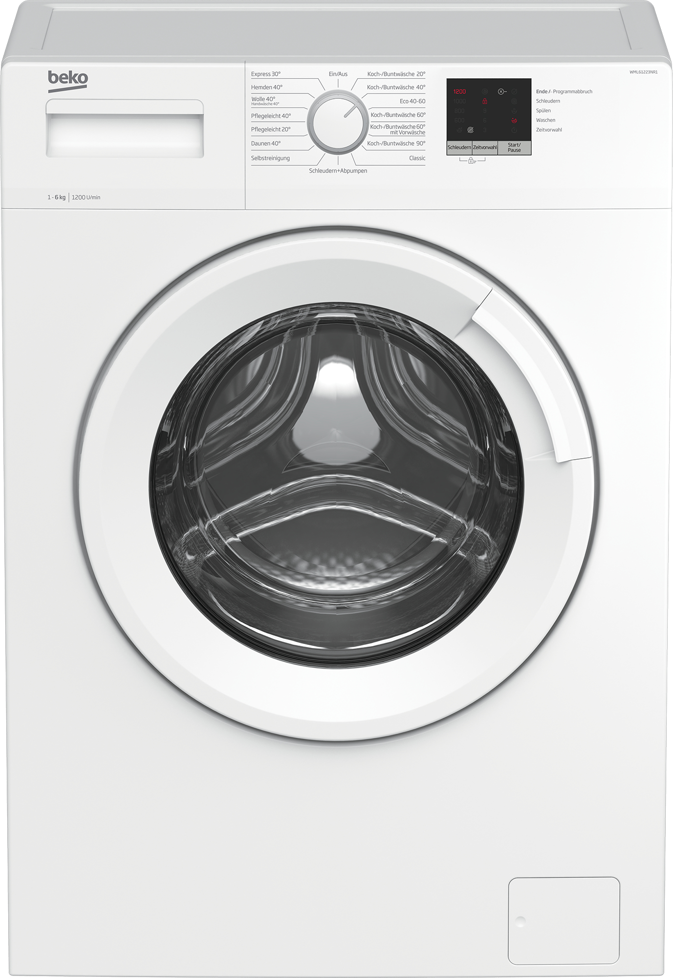 Beko WML61223NR1 — vue 1 sur 4