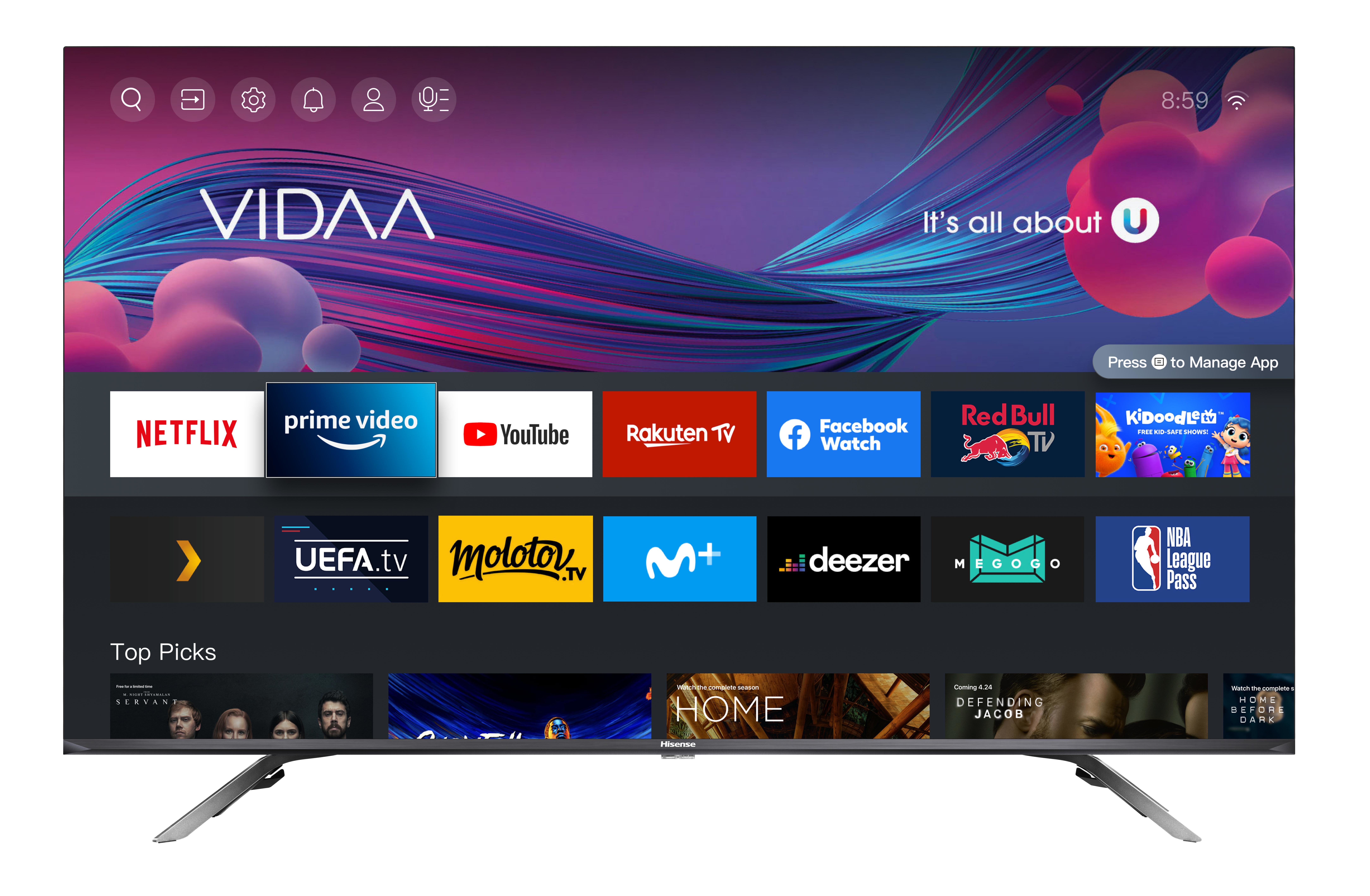 Hisense 55E76GQ 