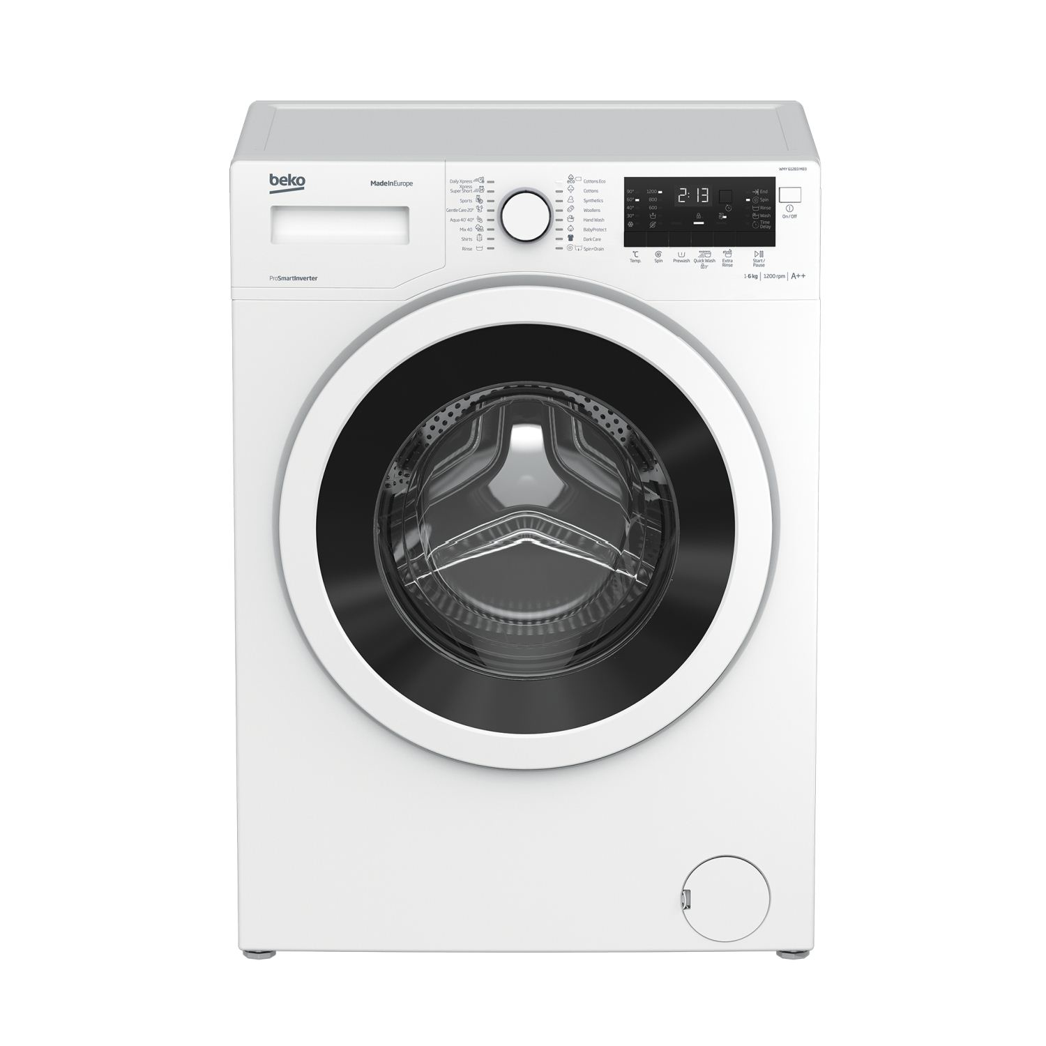 Beko WMY61283MB3 washing machine Front-load