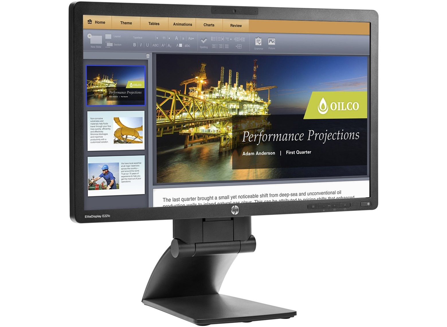 HP EliteDisplay E221c – image 2