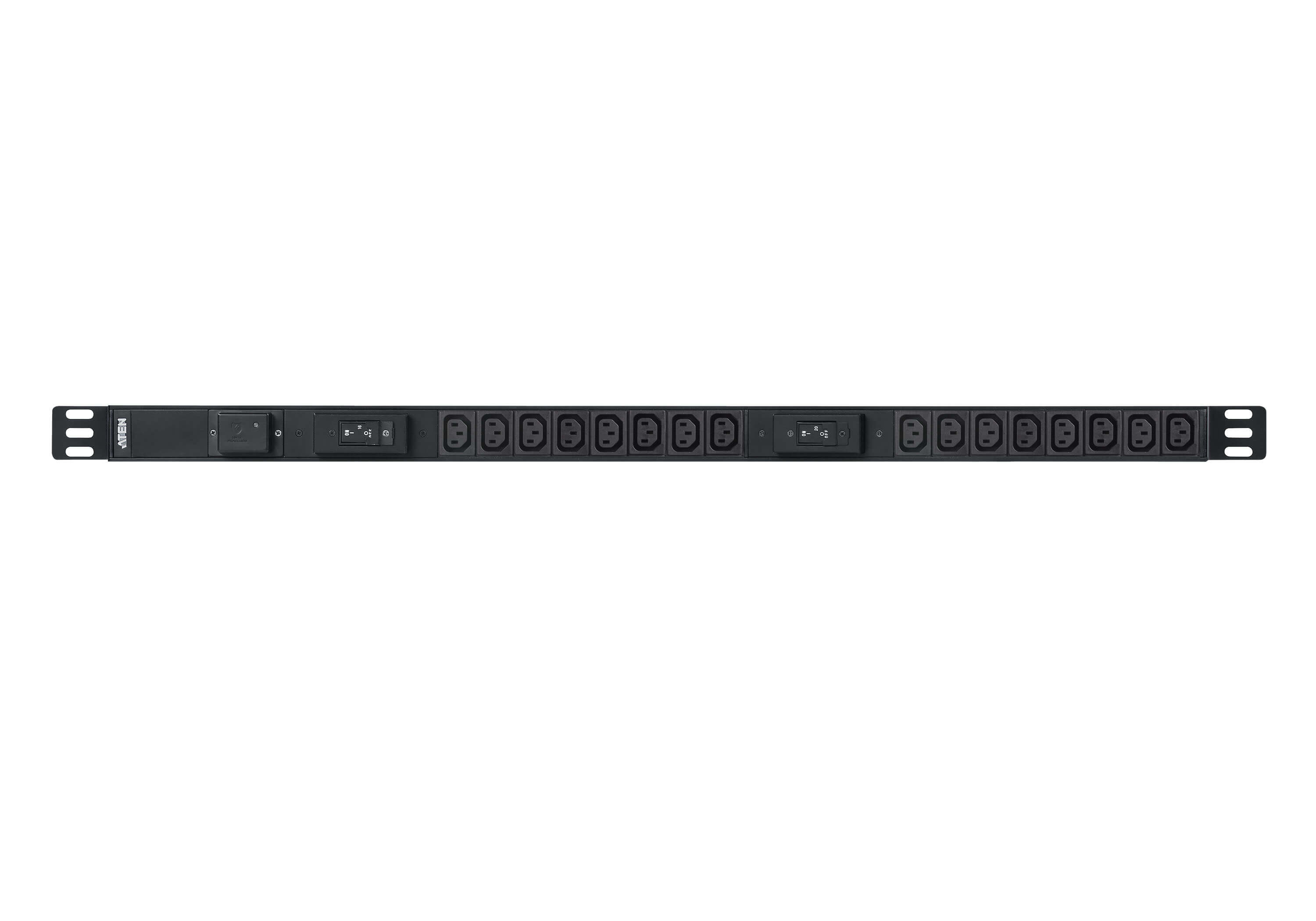 32A 16-Outlets 0U Basic PDU with Surge Protection