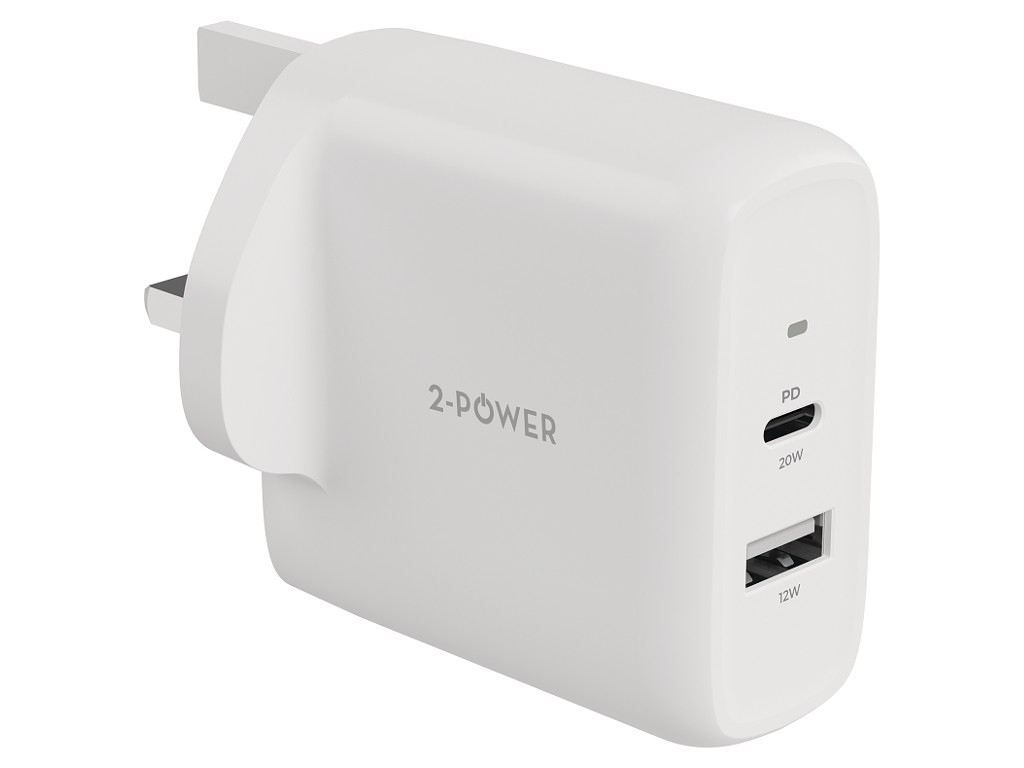 2-Power 2PWC32W02-UK mobile device charger White – image 1