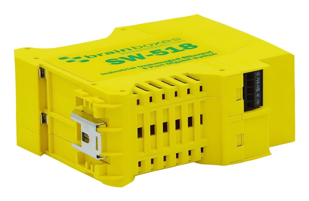 Brainboxes Industrial 8 Port Gigabit Ethernet Switch – image 8