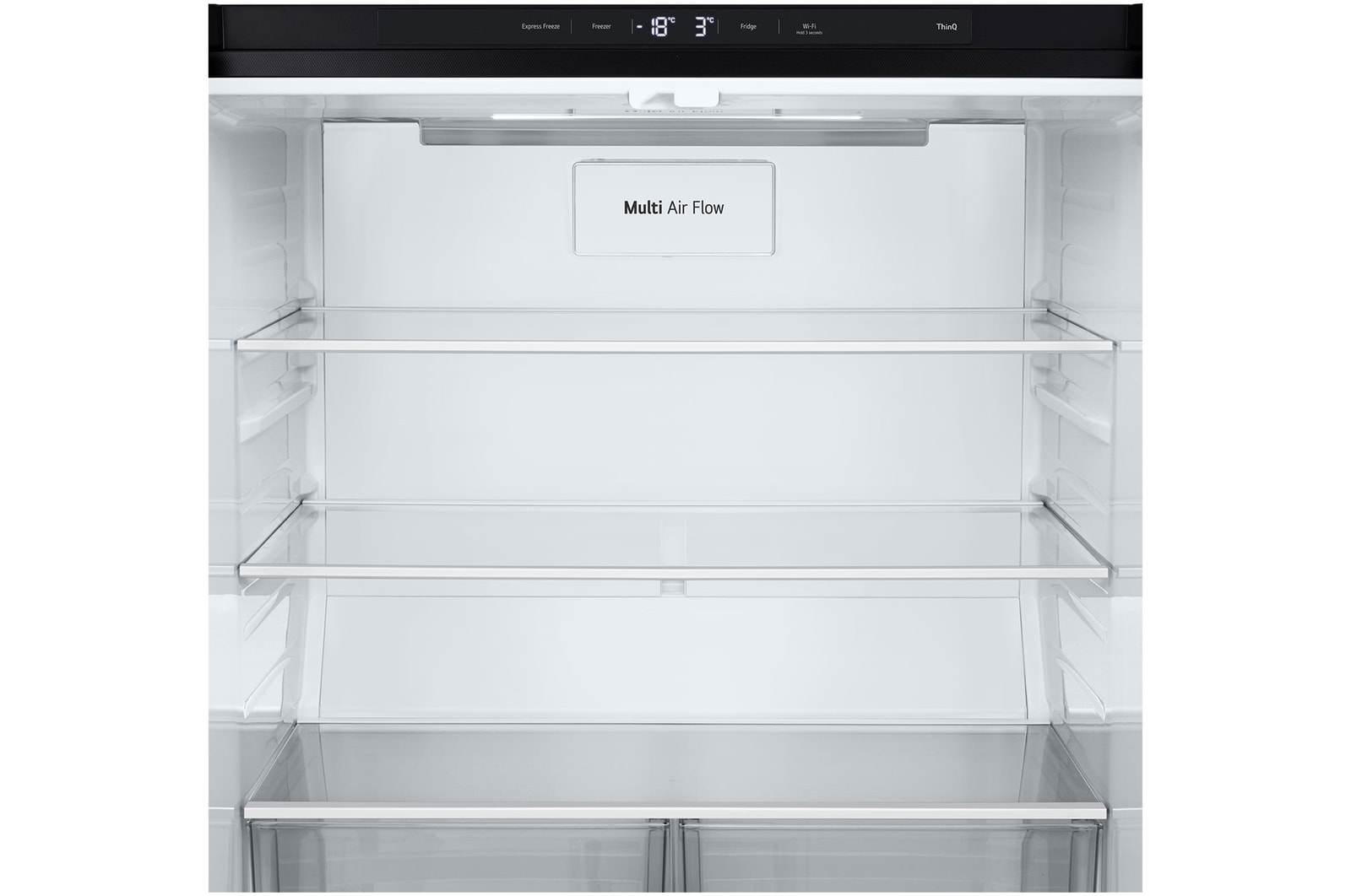 LG GF-B505BB fridge-freezer Freestanding – image 8