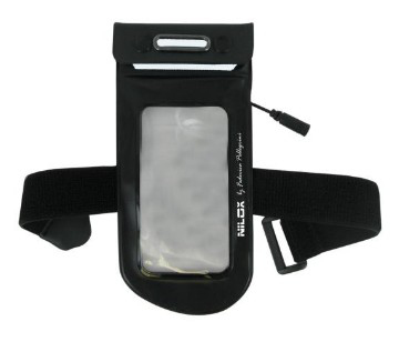 Nilox 29NXPOWP00001 mobile phone case Black, Transparent