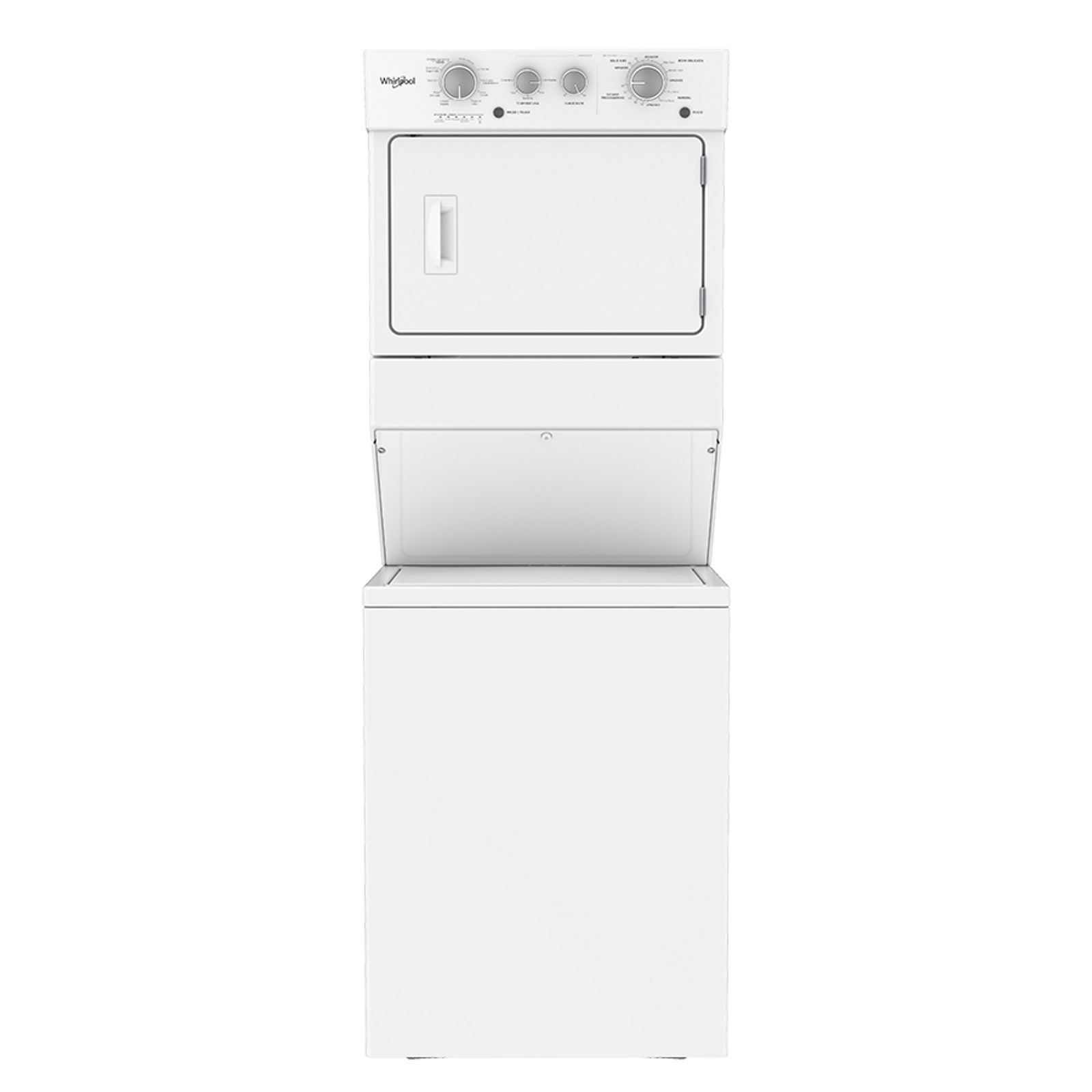 Whirlpool 7MWET4027HW washer dryer Freestanding Front-load White