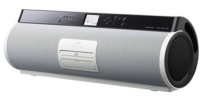 JVC RD-HA3W CD player Black, White Portable CD player
