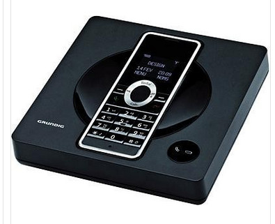Grundig Scenos DECT telephone Caller ID Black