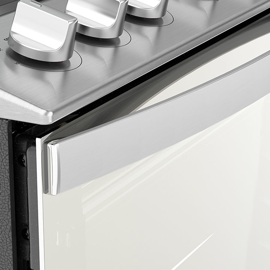 Whirlpool WFR7200S cooker Freestanding cooker Gas Grey – image 6