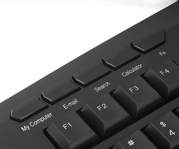 Zalman ZM-K300M keyboard Home USB AZERTY Black – image 8