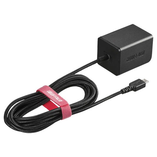 Buffalo BSMPA2401BC1BK mobile device charger Universal Black AC Indoor