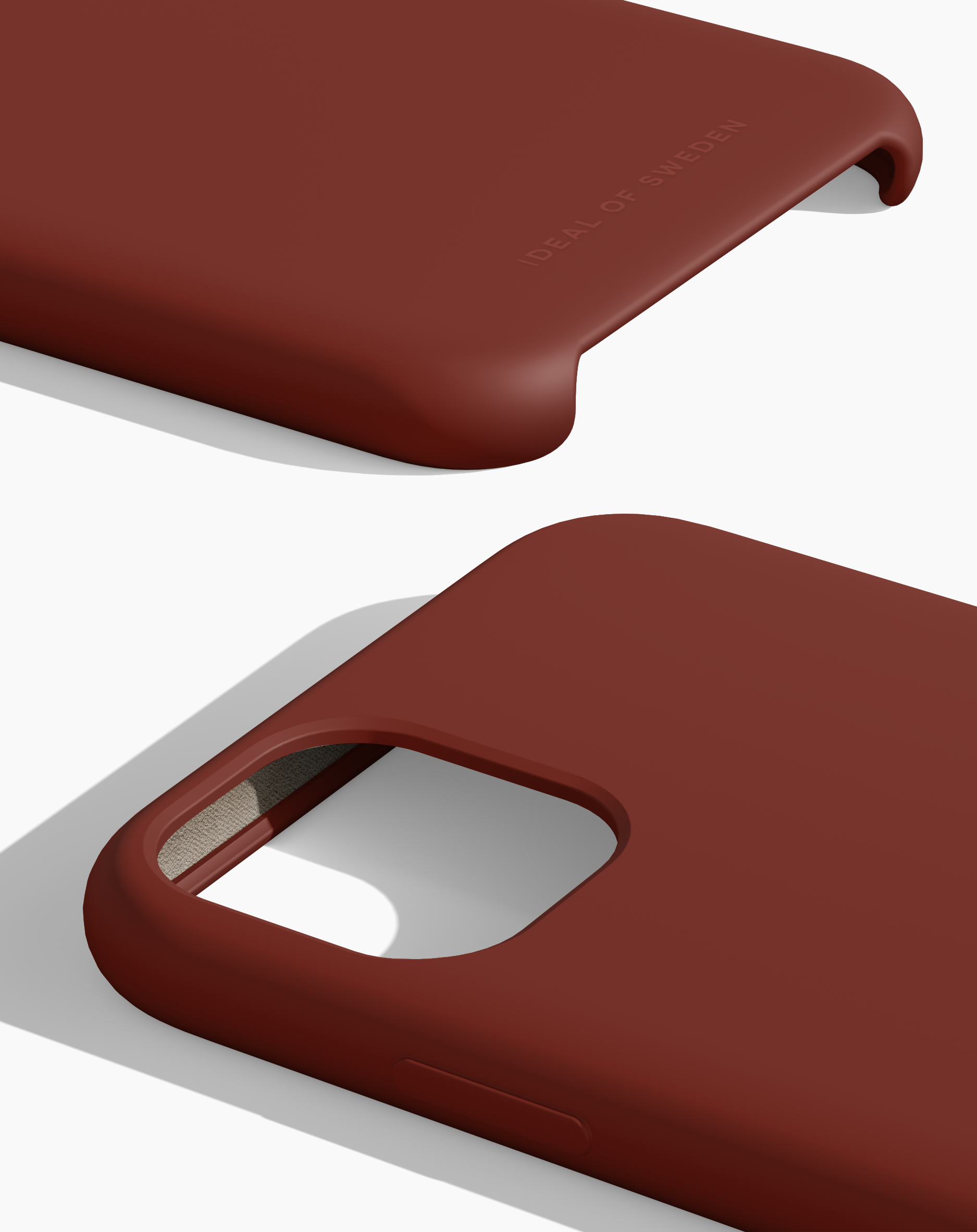 iDeal of Sweden Silicone Case iPhone 11/XR Dark Amber – image 1