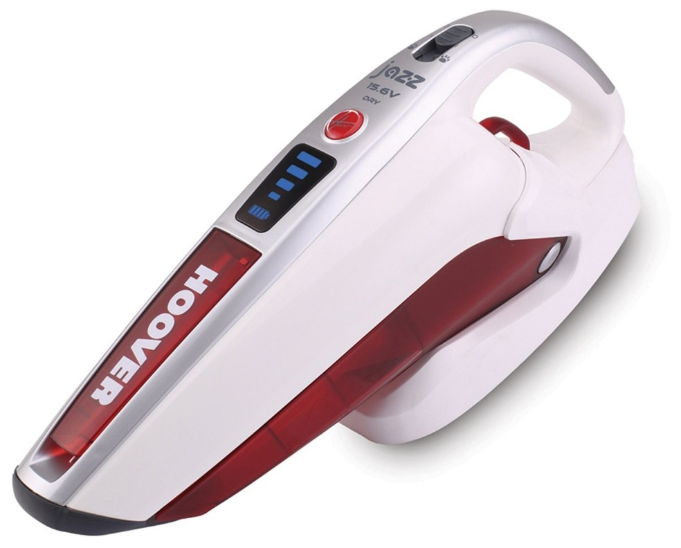 Hoover Jazz handheld vacuum Red, White Bagless
