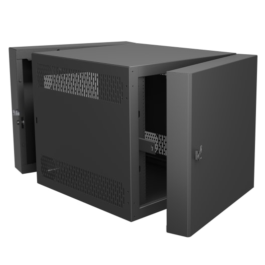 Middle Atlantic CWR-12-36SD4 rack cabinet 12U Wall mounted rack Black