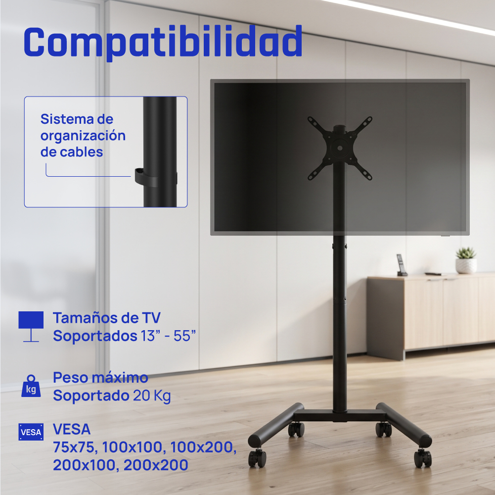 iggual SRTV55 139.7 cm (55") Black – image 3