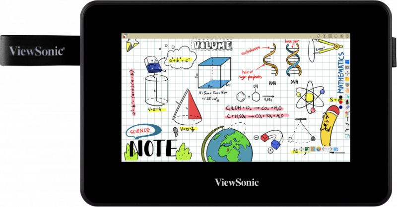 ViewSonic ViewBoard ID710-BWW - Digitiser w/ LCD display - 8.59 x 15.4 cm - electromagnetic - wired - USB