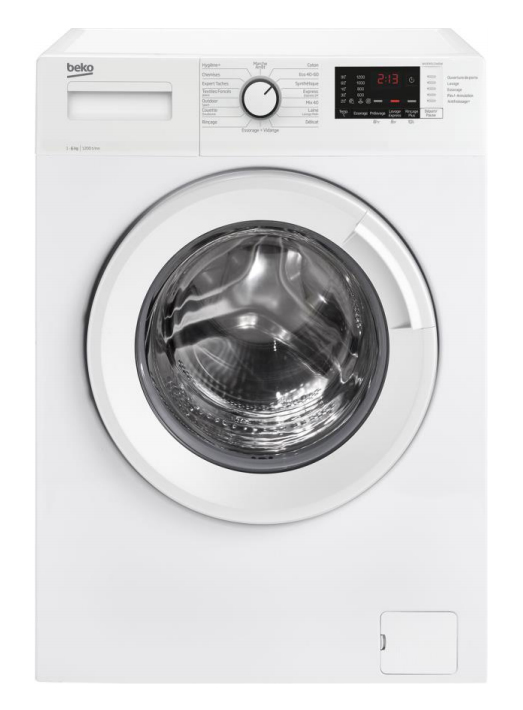 Beko WUE6612W0W — vue 1 sur 2