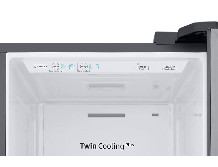 Samsung RS68N8321S9 side-by-side refrigerator Freestanding – image 8