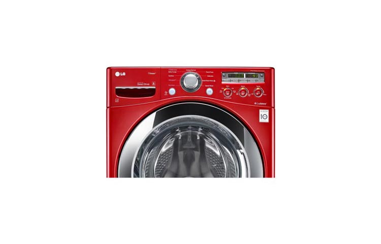 LG WM3250HRA washing machine Front-load 1200 RPM Red – image 3