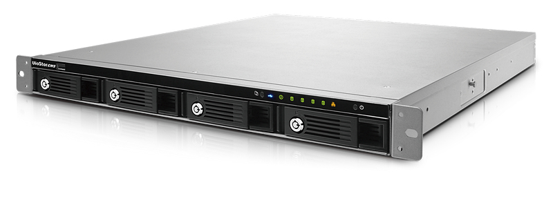 QNAP VSM-4000U-RP network video recorder Black, Grey