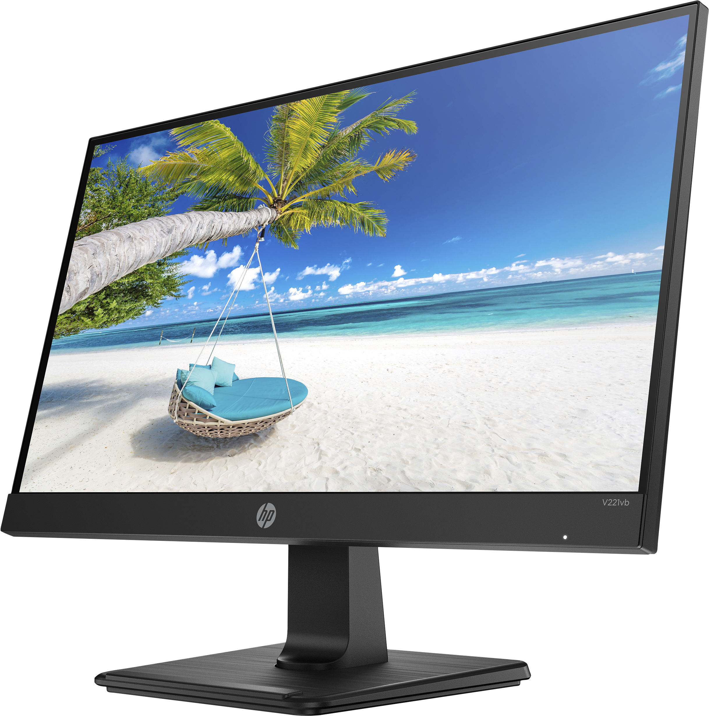 HP V221vb computer monitor 54.5 cm (21.4″) 1920 x 1080 pixels Full HD LED Black image 2