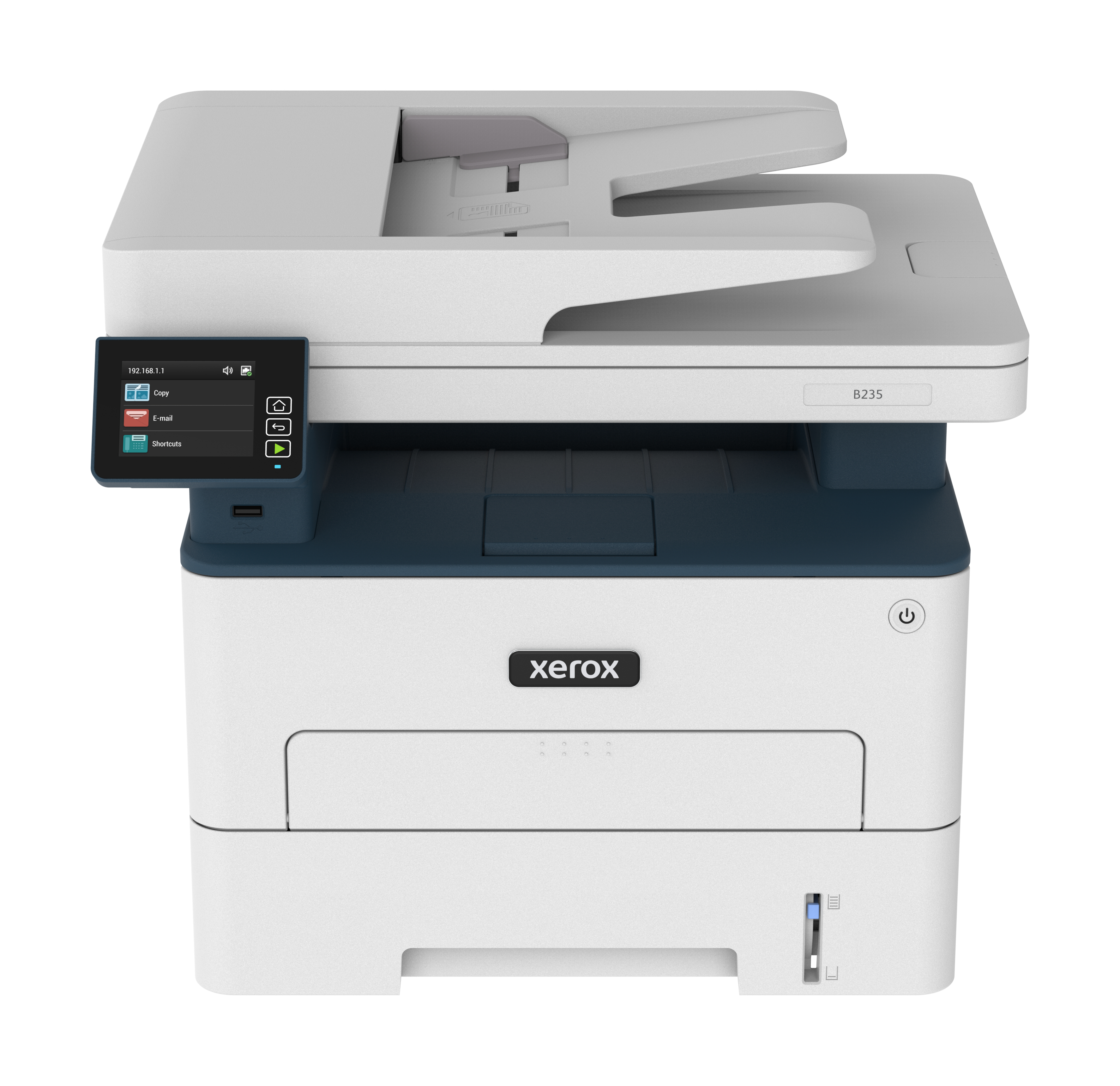 Xerox B235 A4 34 ppm trådlös dubbelkopiering/utskrift/scanning/fax PS3 PCL5e/6 ADF 2 magasin Totalt 251 ark
