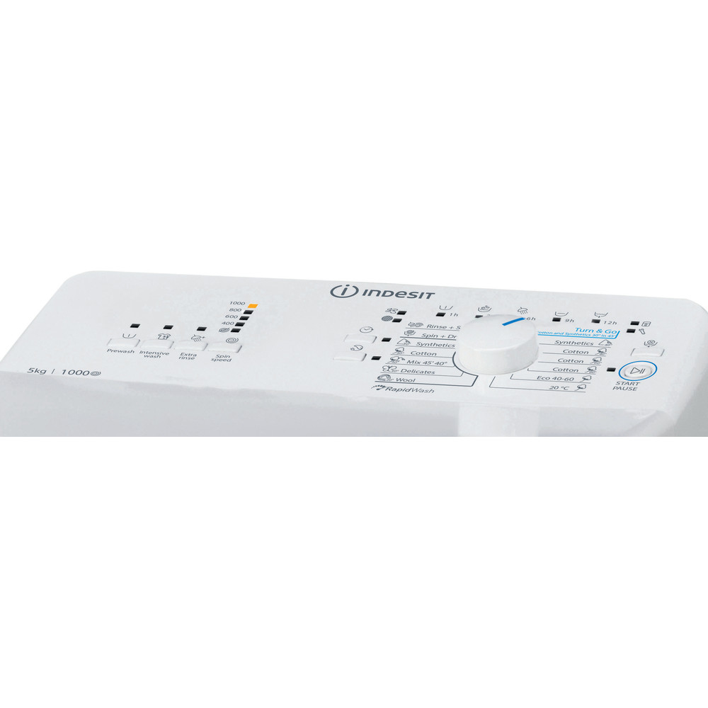 Indesit BTWL50300EUN washing machine Top-load – image 3
