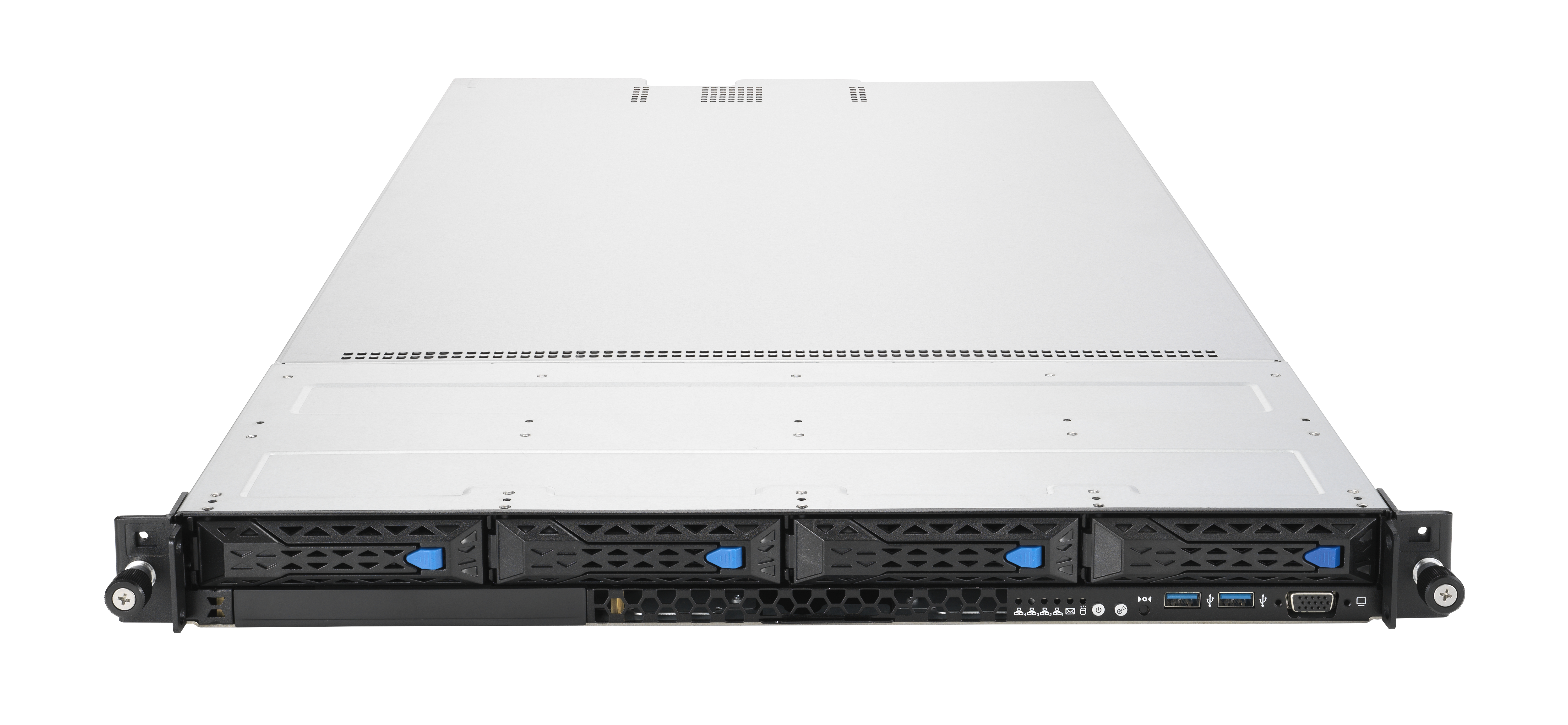 ASUS RS500A-E11-RS4U - Server - rack-mountable - 1U - 1-way - no CPU up to - RAM 0 GB - PCI Express - hot-swap 2.5", 3.5" bay(s) - no HDD - AST2600 - Gigabit Ethernet - no OS - monitor: none