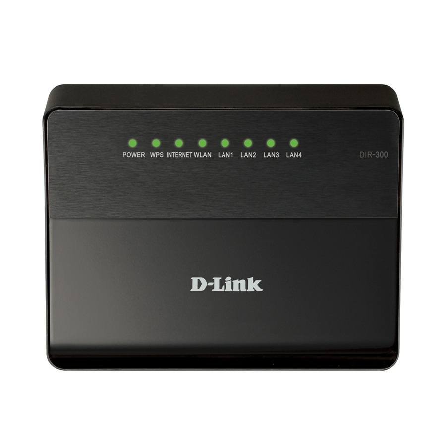 D-Link DIR-300/A/D1A wireless router Fast Ethernet Black