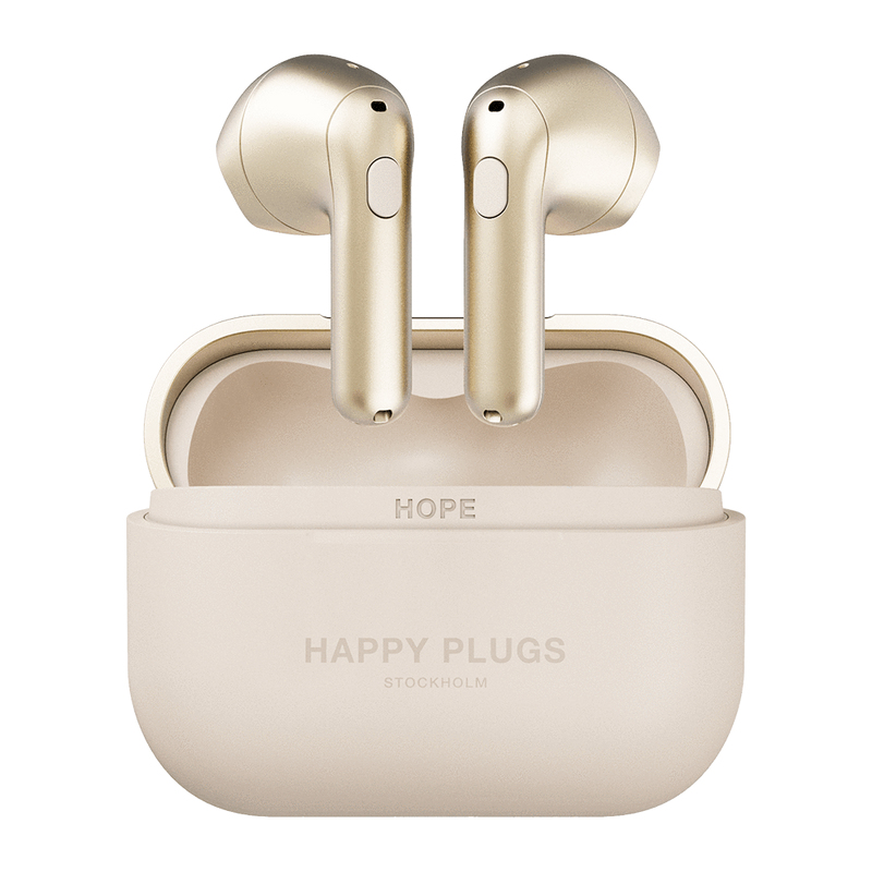 Happy Plugs Hope Headset True Wireless Stereo (TWS) In-ear Calls/Music Bluetooth Gold image 1