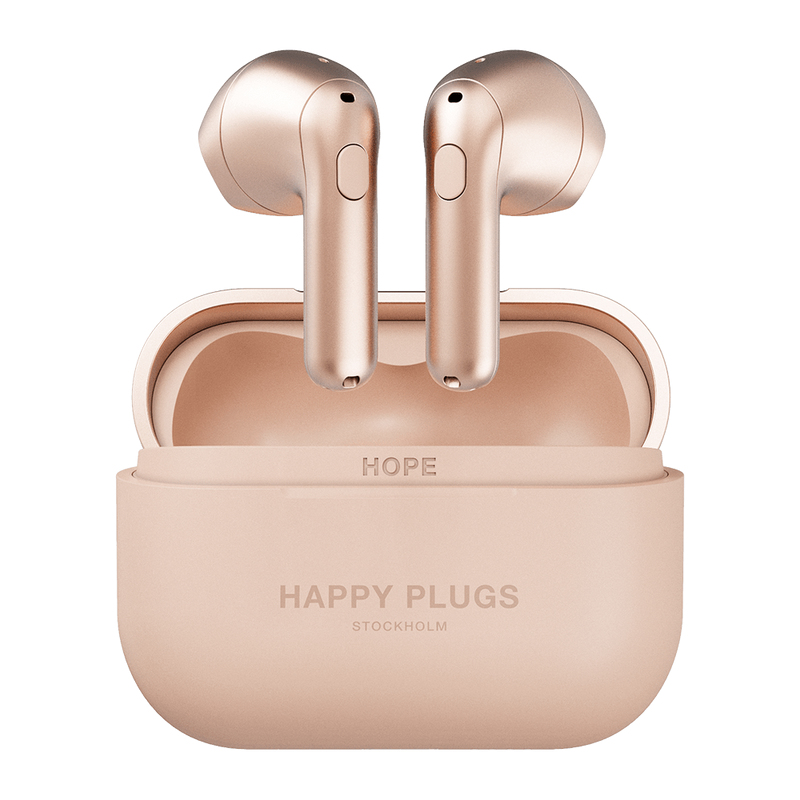 Happy Plugs Hope Headset True Wireless Stereo (TWS) In-ear Calls/Music Bluetooth Rose gold image 1