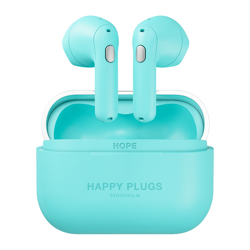 Happy Plugs Hope Headset True Wireless Stereo (TWS) In-ear Calls/Music Bluetooth Turquoise image 1