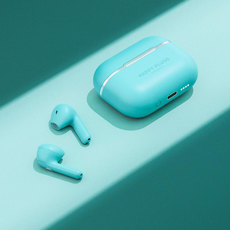 Happy Plugs Hope Headset True Wireless Stereo (TWS) In-ear Calls/Music Bluetooth Turquoise image 4