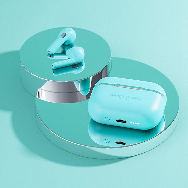 Happy Plugs Hope Headset True Wireless Stereo (TWS) In-ear Calls/Music Bluetooth Turquoise image 6