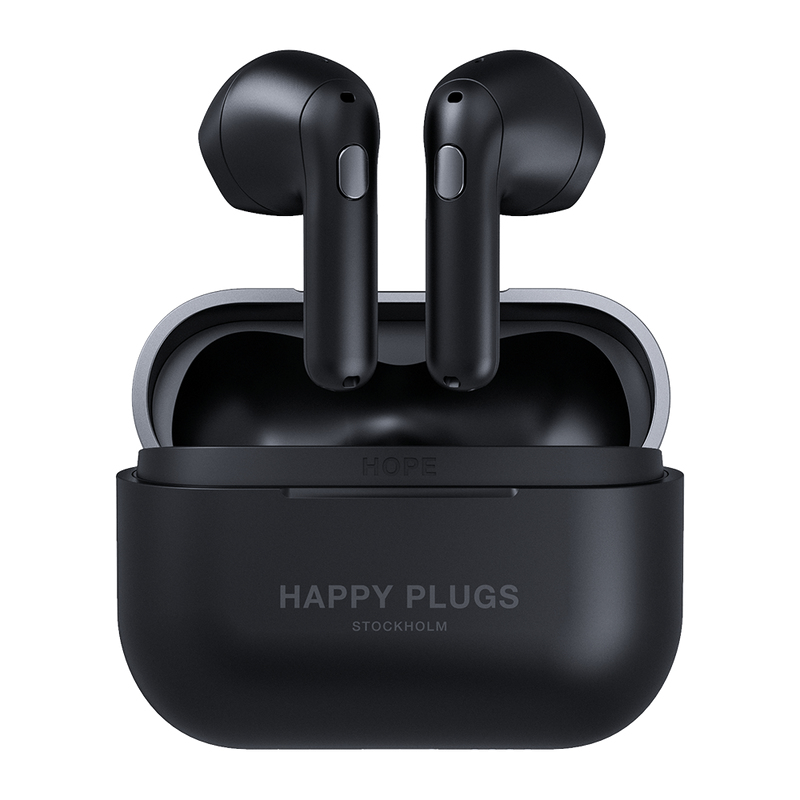 Happy Plugs Hope Headset True Wireless Stereo (TWS) In-ear Calls/Music Bluetooth Black image 1