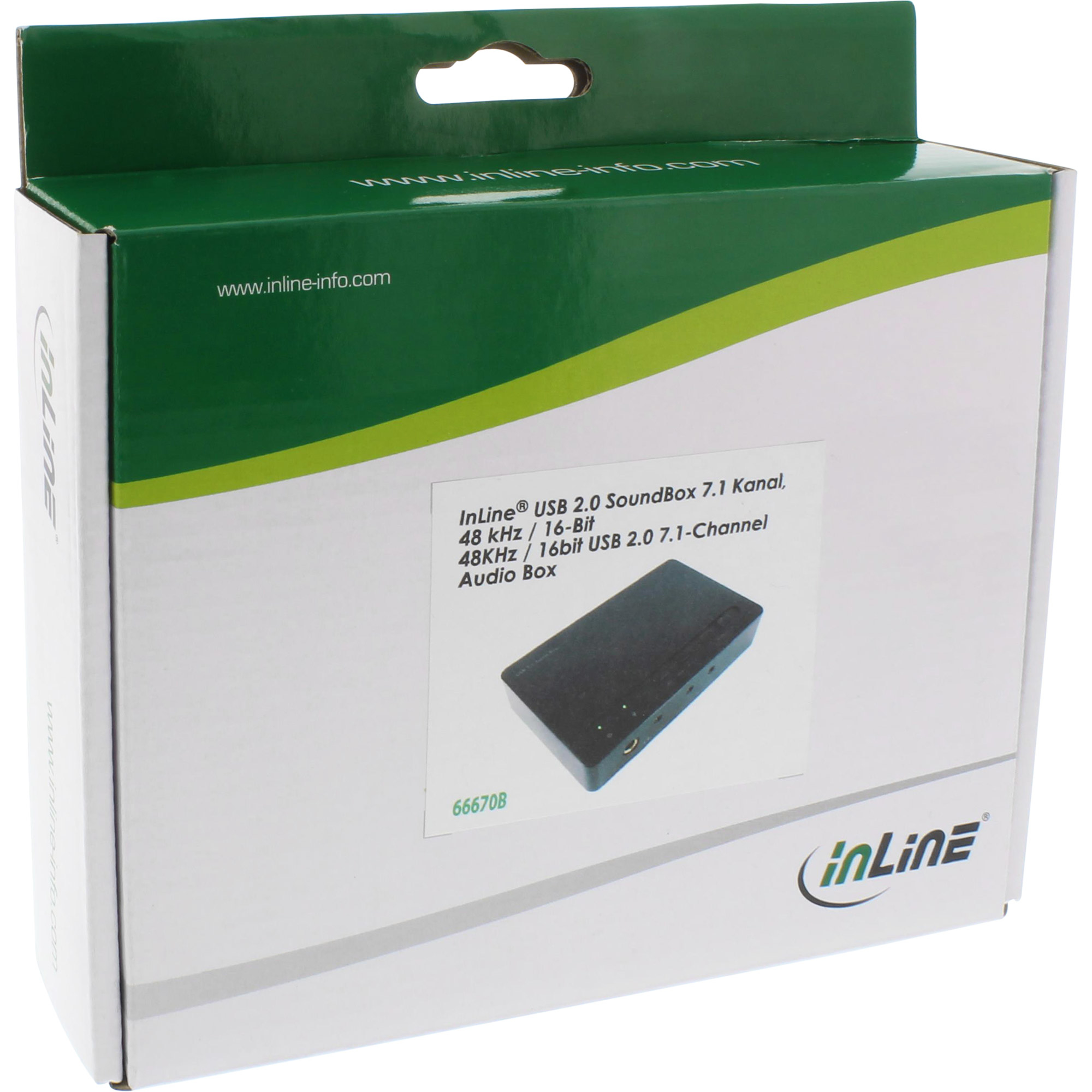 InLine USB 2.0 SoundBox 7.1 48KHz / 16-bit – image 3