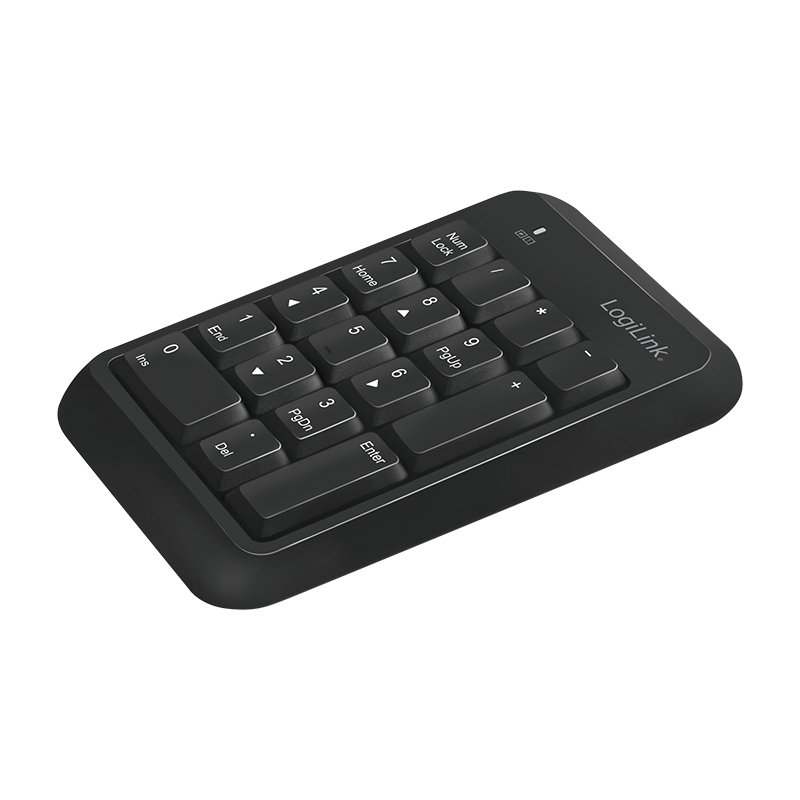 LogiLink ID0201 numeric keypad Laptop Bluetooth Black – image 3