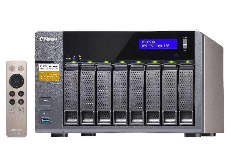 QNAP TS-853A NAS Tower Intel® Celeron® N3150 – image 3