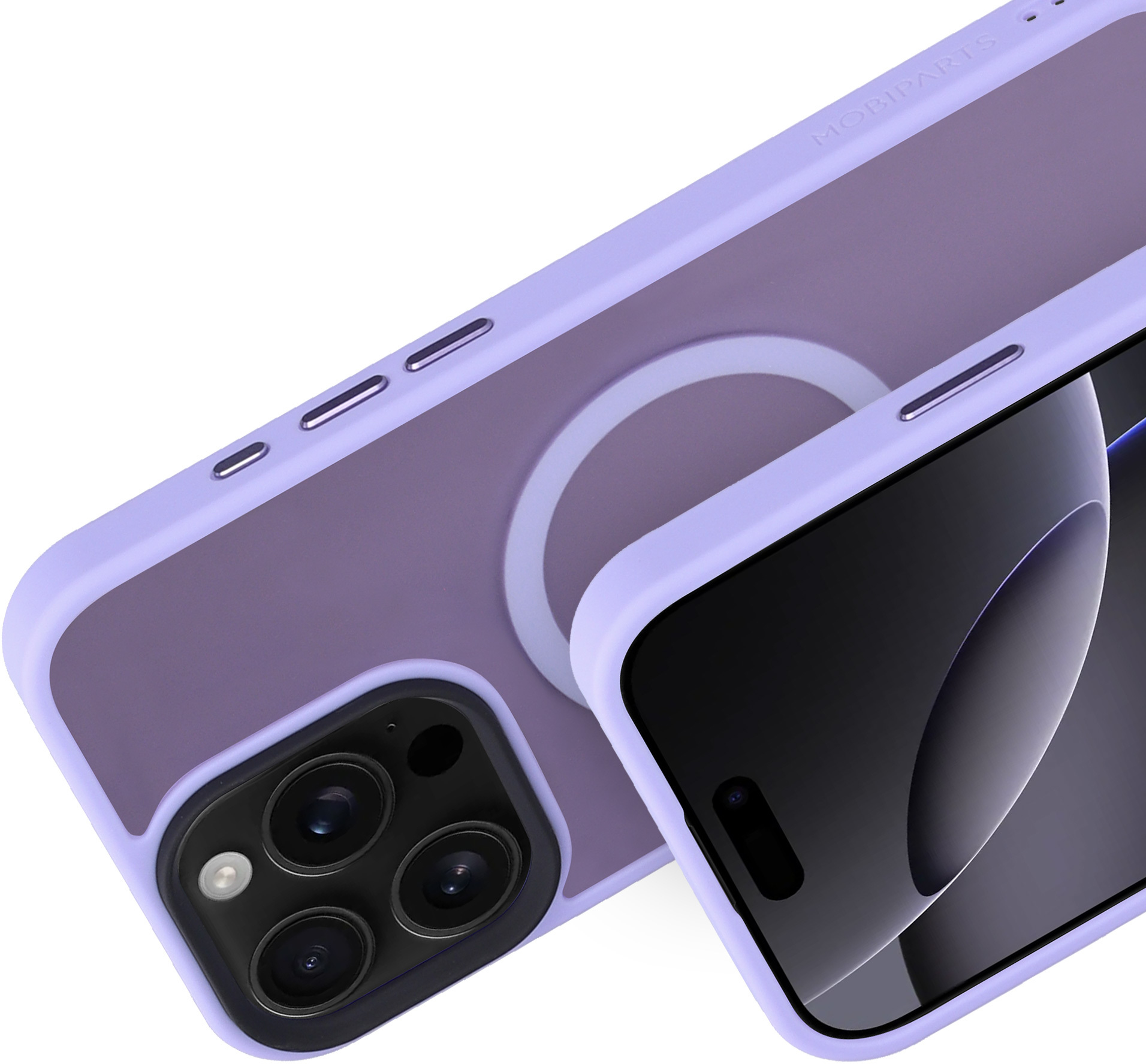 Mobiparts Hardcover Apple iPhone 16 Pro Max Satin Lila (Magsafe Compatible) – image 2